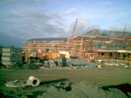 New School Site on November 2008